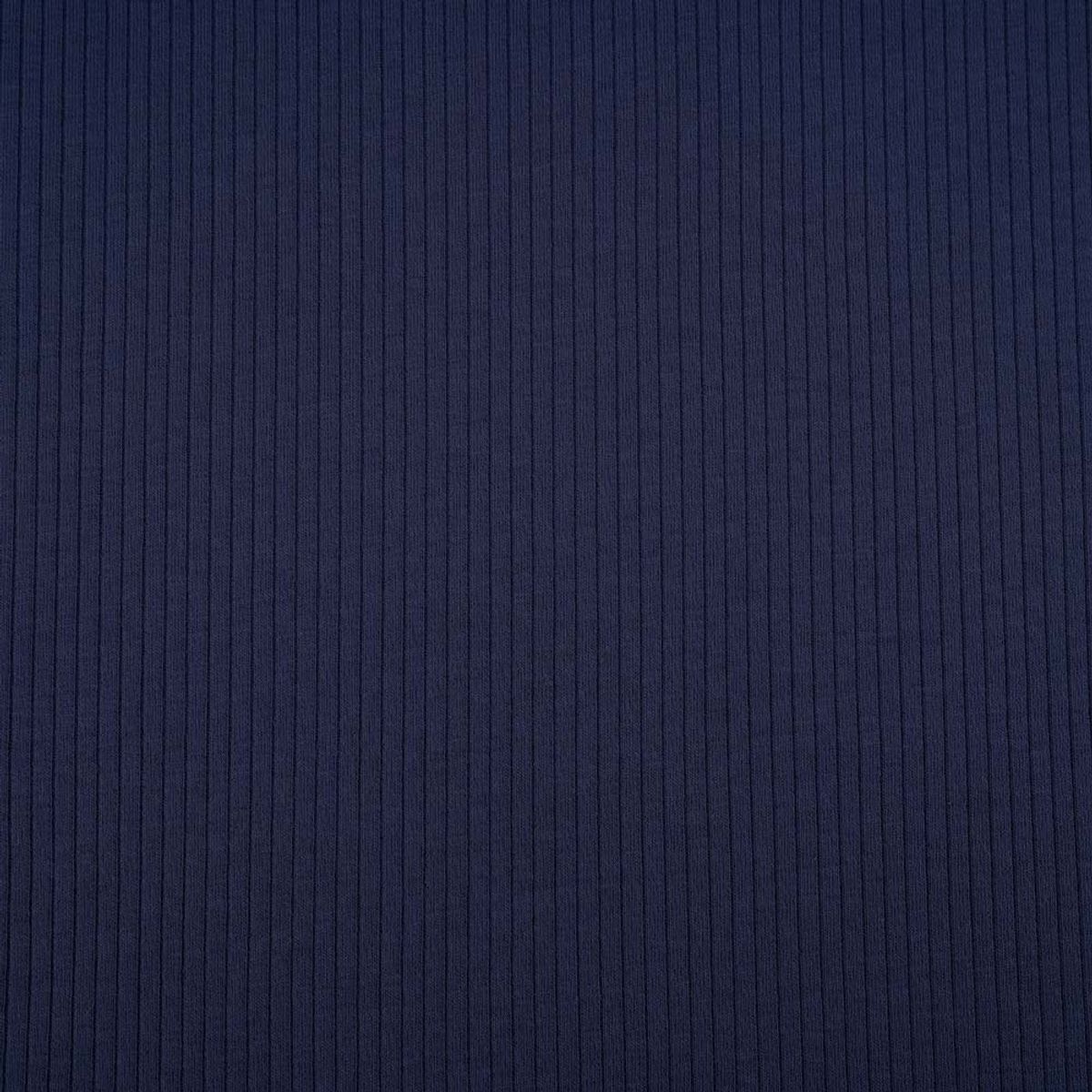 Økologisk ribbstrikk, china blue