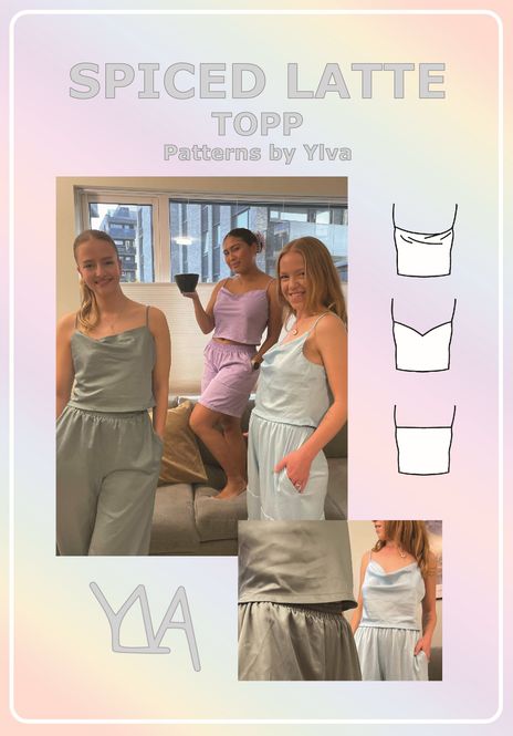 Hovedbilde Patterns by Ylva, Spiced latte TOPP