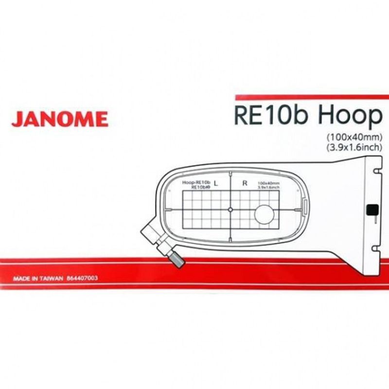 Janome broderiramme RE10b (4x10cm) MC500E/400E/550E 