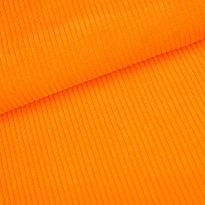 Hovedbilde Økologisk myk cordfløyel, orange