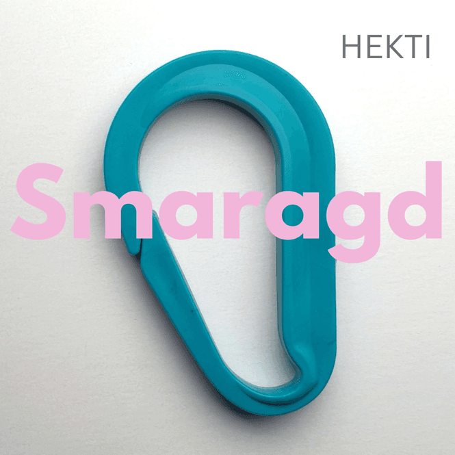 Hovedbilde Hekti karabinkrok, Smaragd
