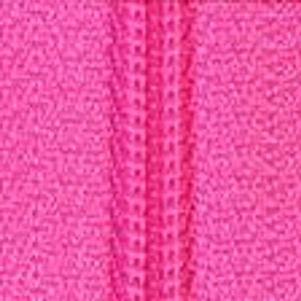 Hovedbilde 1 meter glidelås med 4 glidere, rosa