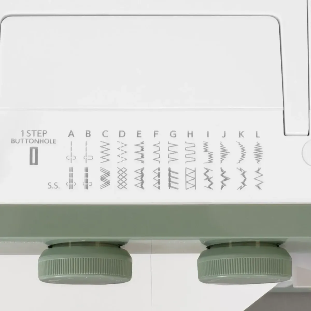 LIMITED EDITION! Janome 1522, Smokey Green + trykkfotsett og symønster