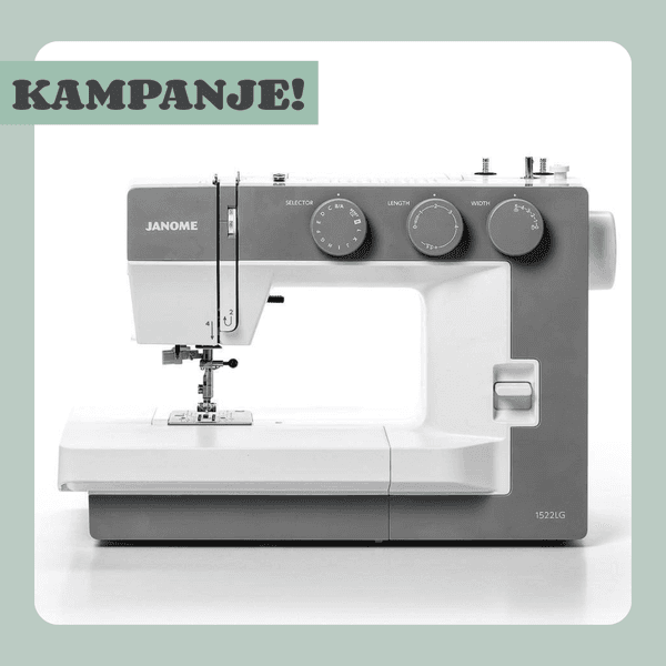 Hovedbilde KAMPANJE! Janome 1522, lys grå
