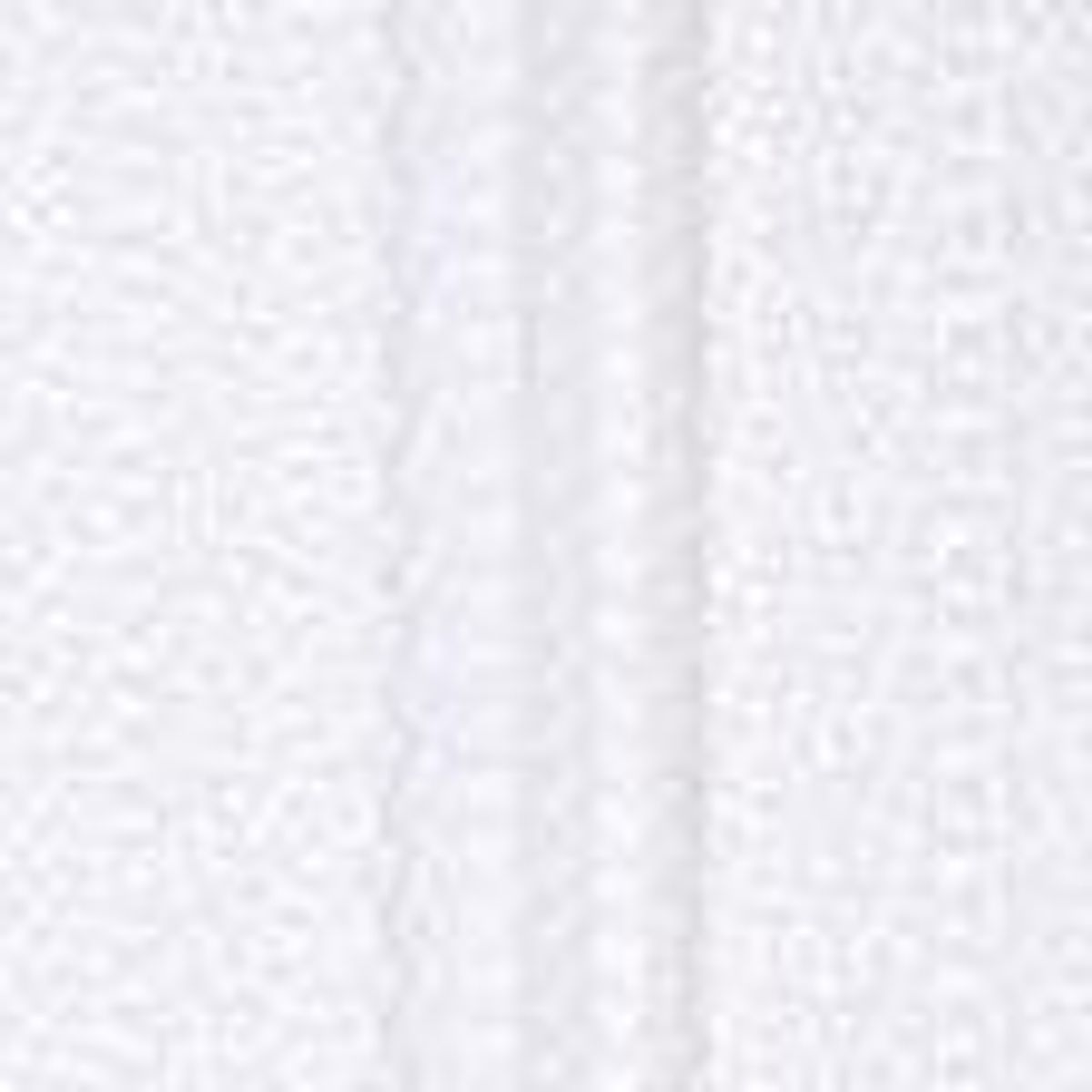 1 meter glidelås med 4 glidere, hvit