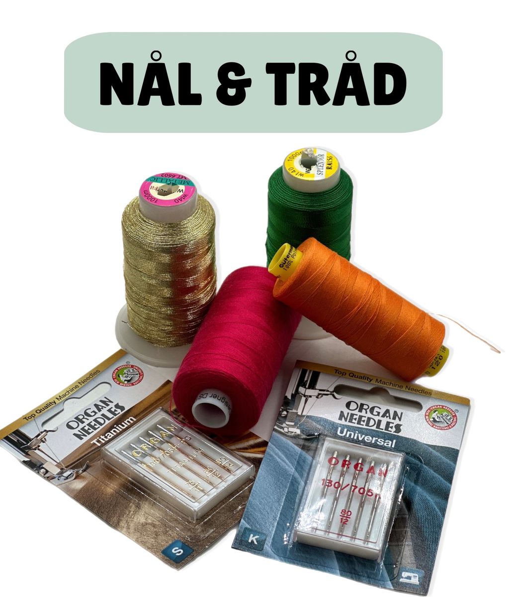 Minikurs: Lær om nål og tråd! | 22. september kl. 12.00